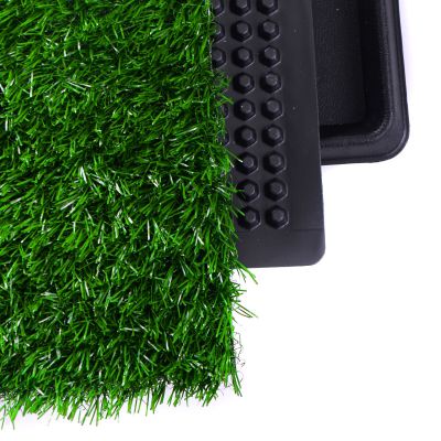 3 layers Indoor Dog Soft Turf Potty W/Tray