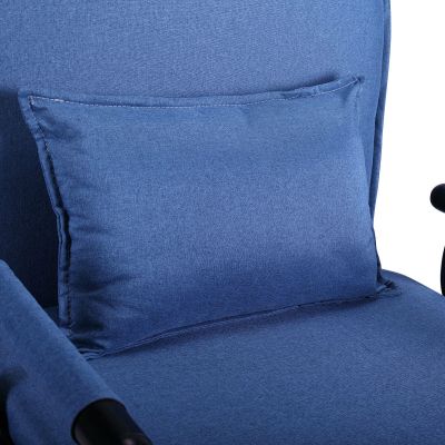 30'' Beachy Convertible Single Sleeper Lounger Bed Chair