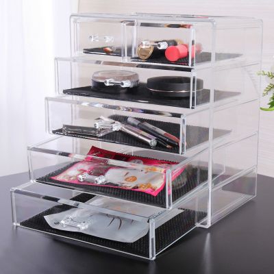 5 Tier Acrylic Vanity Organizer for Makeup Table
