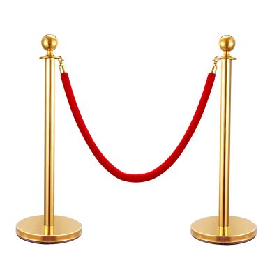 Stanchion Post and Velvet Rope for Red Carpet