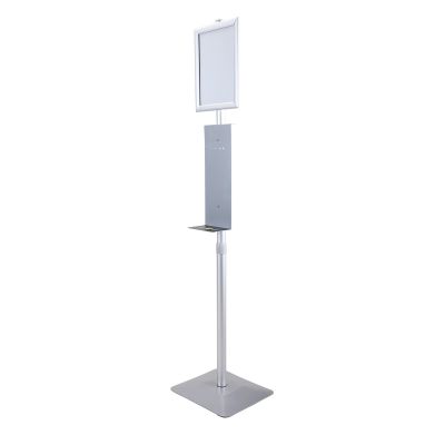 Standing Hand Sanitizer Auto-Dispenser W/Signage 