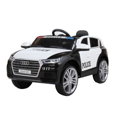 Audi Q5 Licensed Electric 12V Kids Ride-On Police Car 