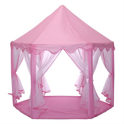 Princess Kids Play Tent Foldable Teepee Playhouse 