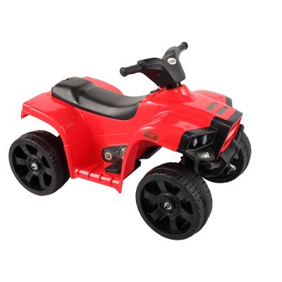 6V Mini Kids Ride on Battery Powered ATV Quad Car  -Red