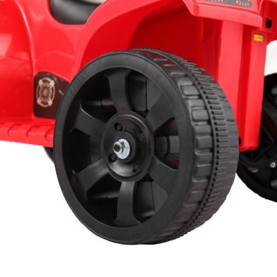 6V Mini Kids Ride on Battery Powered ATV Quad Car  -Red