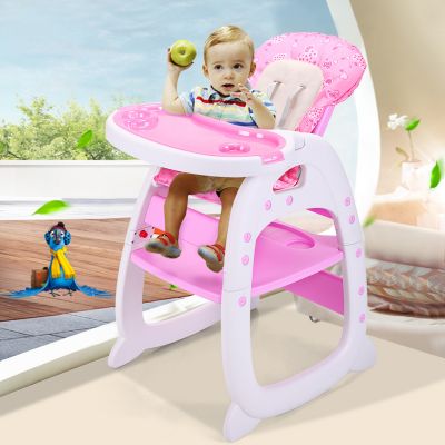 3 In 1 Baby Booster High Chair W/Seat, Table