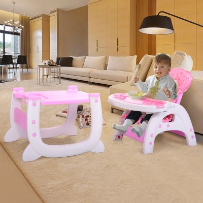 3 In 1 Baby Booster High Chair W/Seat, Table