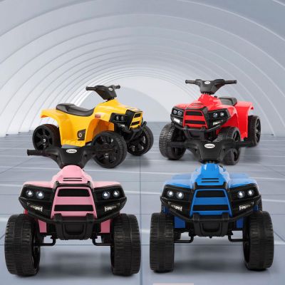 6V Kids 4 Wheel ATV Ride on Car with Horn