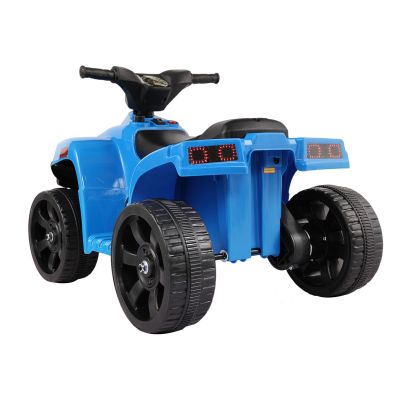 6V Mini Kids Ride on Battery Powered ATV Quad Car  -Blue