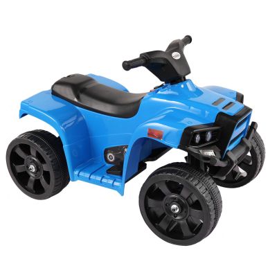 6V Mini Kids Ride on Battery Powered ATV Quad Car  -Blue