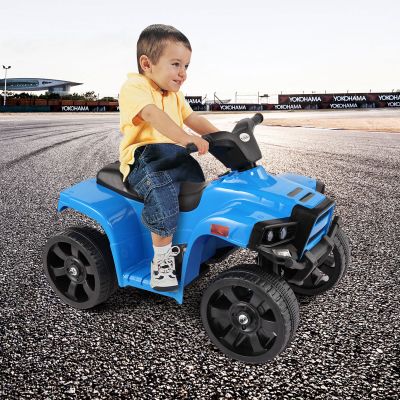 6V Kids 4 Wheel ATV Ride on Car with Horn