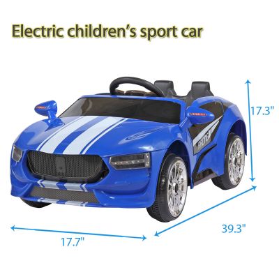 6V Kids Electric Ride on Cars With Led Light