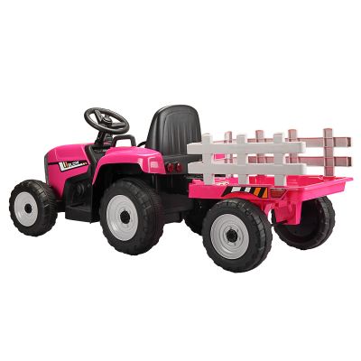 6V Battery Power Pull Tractor with LED Lights 