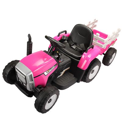 6V Battery Power Pull Tractor with LED Lights 