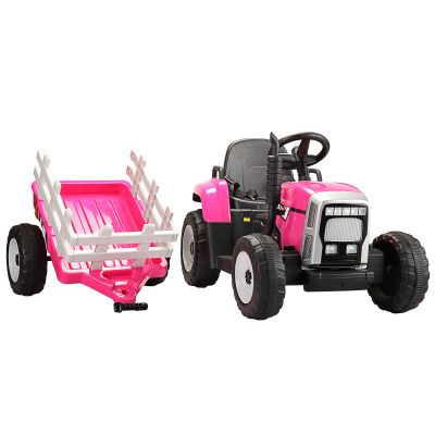 6V Battery Power Pull Tractor with LED Lights 