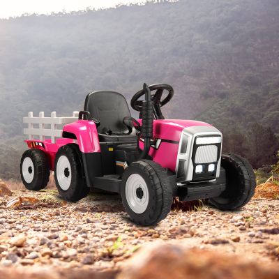 6V Battery Power Pull Tractor with LED Lights 