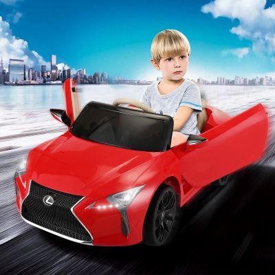 Red 12V Kids Ride On Advanced LC500 Toy w/ RC