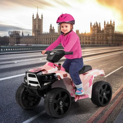 6V Kids 4 Wheel ATV Ride on Car with Horn