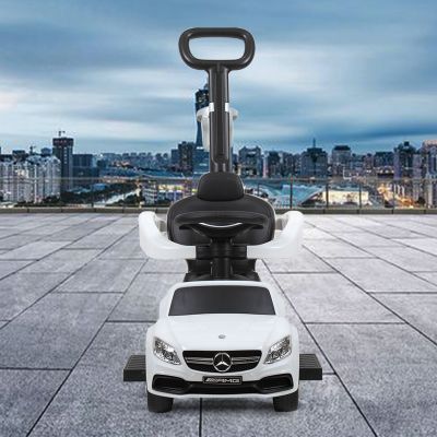 Mercedes Push Car Toddler Ride-on with Handle