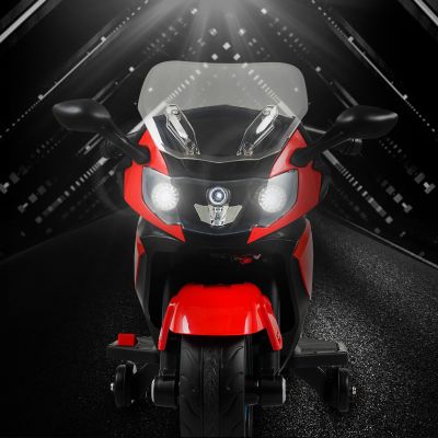 6V Kids BMW Licensed Electric Ride-On Motorcycle with Training Wheels