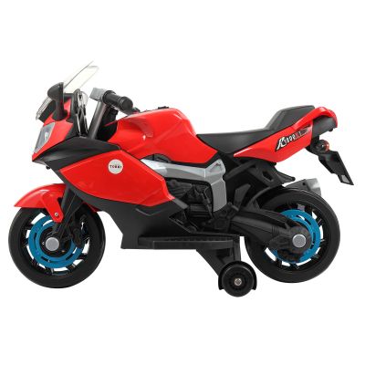 6V Kids BMW Licensed Electric Ride-On Motorcycle with Training Wheels