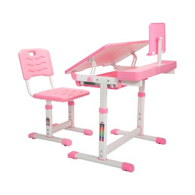 Kids Desk and Chair Set for Study, Painting