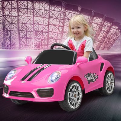 12V Porsche Kids Electric Toy Cars W/ Remote Control Power Wheels