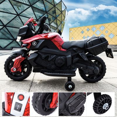 Kids Electric 6V Ride-on Motorcycle Toy with Music