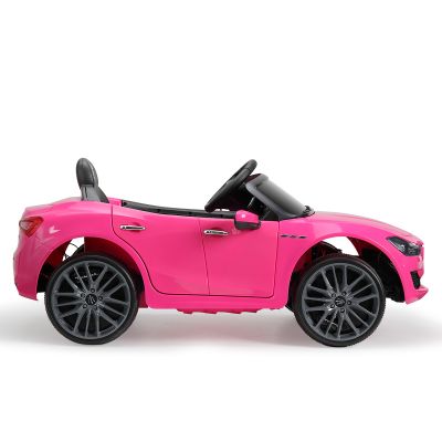 Maserati Ghibli Licensed 12V Ride on Truck Car with Remote Control-Pink