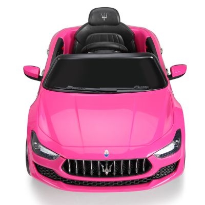 Maserati Ghibli Licensed 12V Ride on Truck Car with Remote Control-Pink