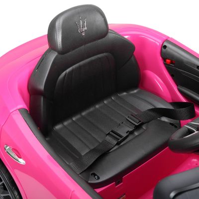 Maserati Ghibli Licensed 12V Ride on Truck Car with Remote Control-Pink