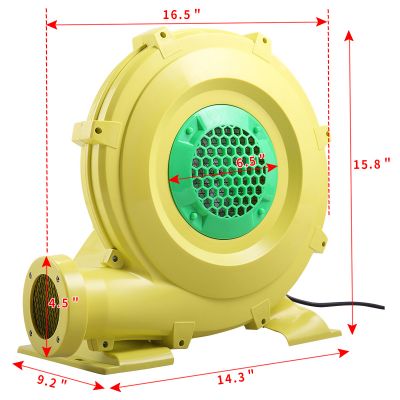Air Blower Fan Mover Pump for Inflatable Bounce House 950W