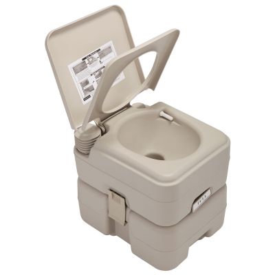 Portable Travel Cassette Toilet 5 Gallon Camping Potty