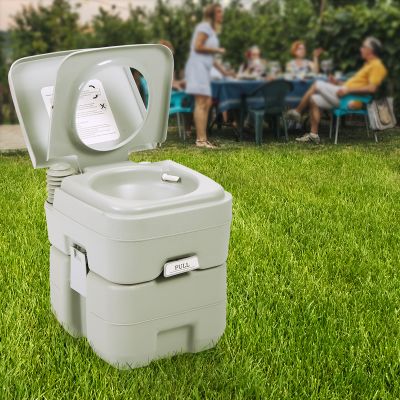 5 Gallon Portable Toilet For Camping Outdoor Toilet Loo