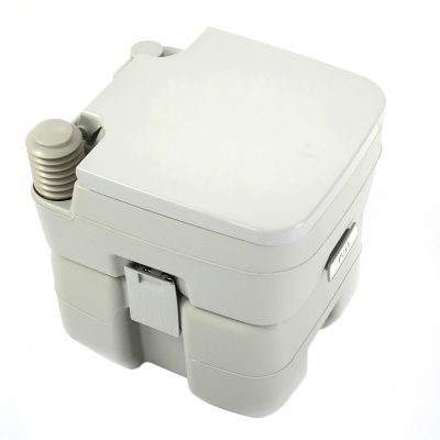 Plastic Portable Camping Flushing Toilet Loo