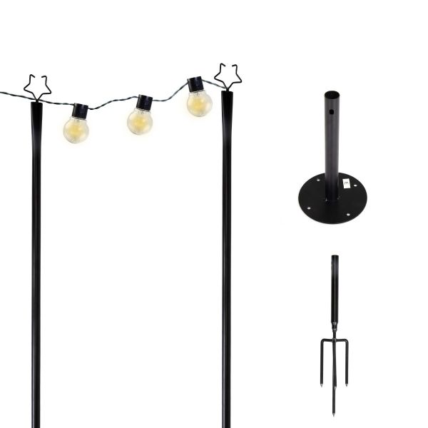 Five-Pointed Star Lamp String Holder 6pcs | Jaxpety