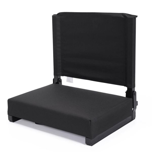Folding Stadium Cushions Camping Chair with Back