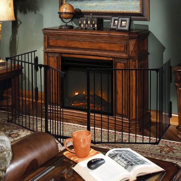 Fireplace gate top