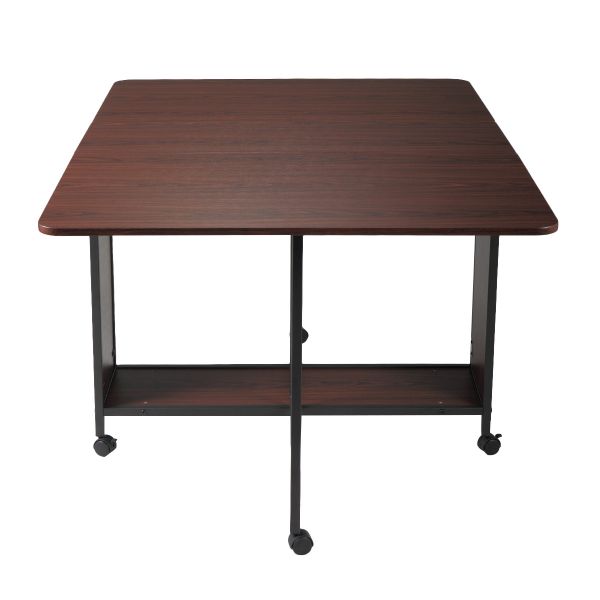 Gateleg Drop Leaf Dining Table on Lockable Wheels