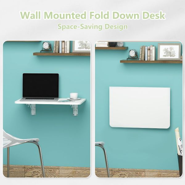 Foldable wall table for laptop discount