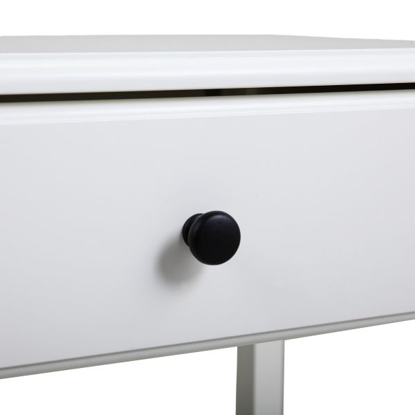 Minimalist Set of 2 Hemnes Nightstands White