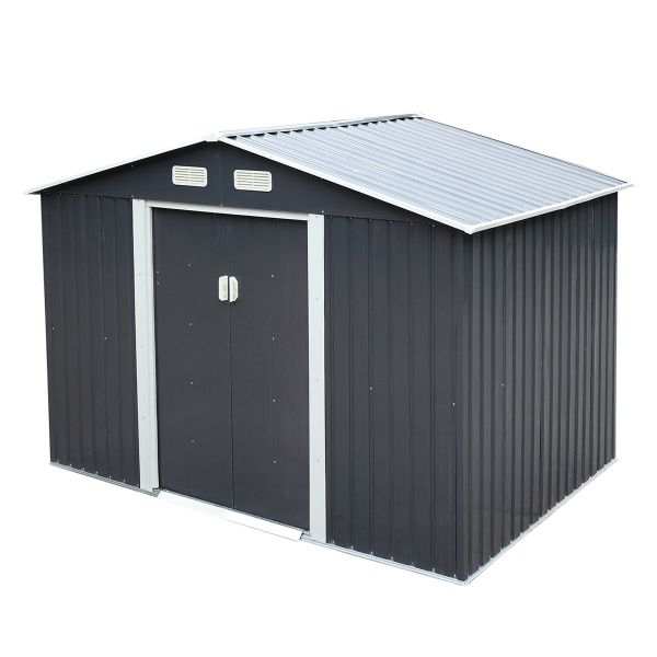 9 x 6 ft Ventilation Metal Storage Shed