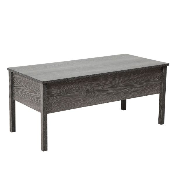 Lift-up Top Rustic Grey Coffee Table