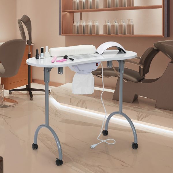 Manicure table outlet chairs