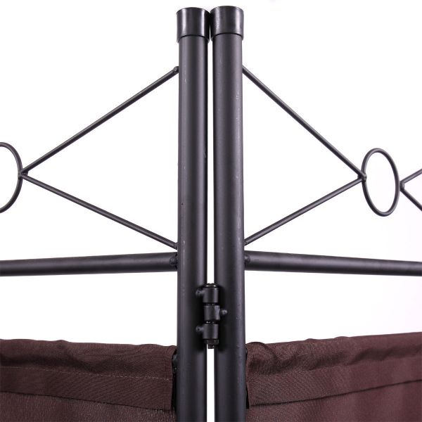 4 Panel Folding Accordion Room Divider Separator