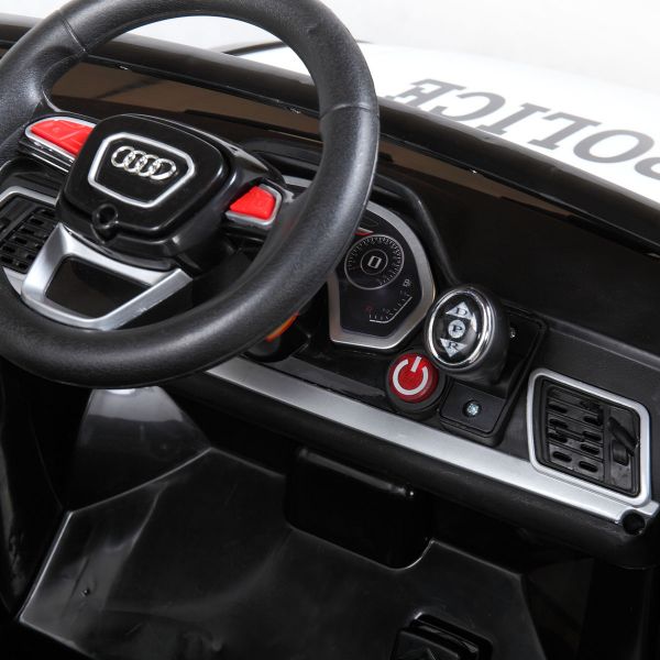 Audi Q5 Licensed Electric 12V Kids Ride-On Police Car 