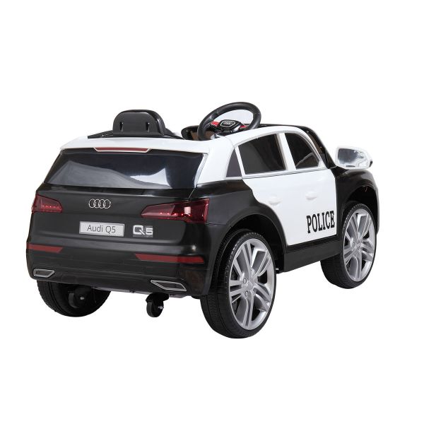 Audi Q5 Licensed Electric 12V Kids Ride-On Police Car 