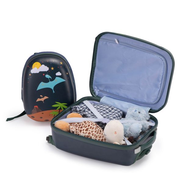 Jaxpety Owl Kids Travel Hard Shell Suitcase Set W/Backpack