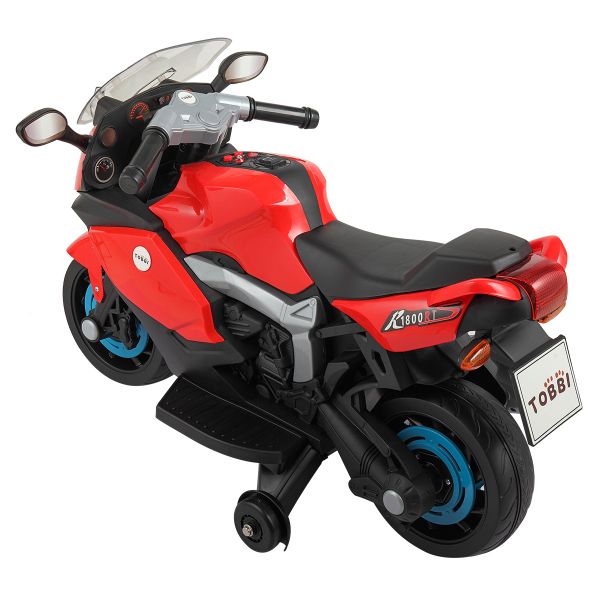 6V Kids BMW Licensed Electric Ride-On Motorcycle with Training Wheels