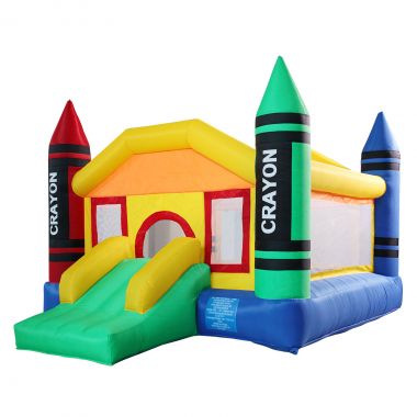 Kids Bounce Happy Jump Inflatable Playhouse